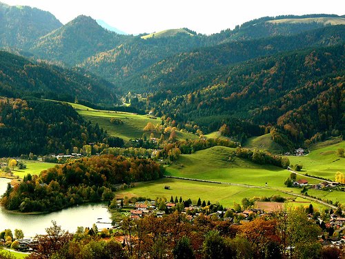 Summer Valley, Schliersee, Austria